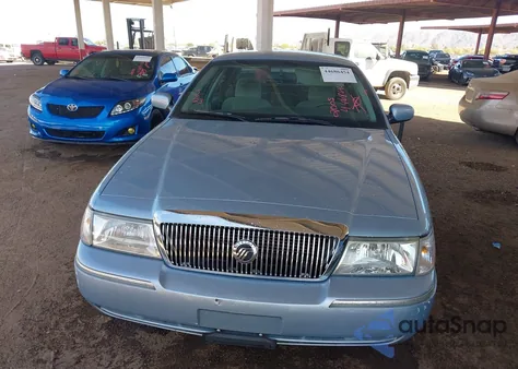 2005 Mercury Grand Marquis Gs из США, поврежденный, VIN 2MEFM74W65X672819